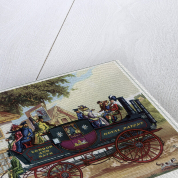 London and Bath Steam Carriage by Henry Pyall