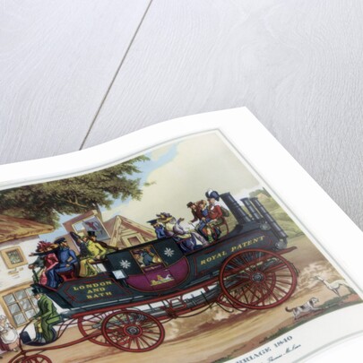 London and Bath Steam Carriage by Henry Pyall