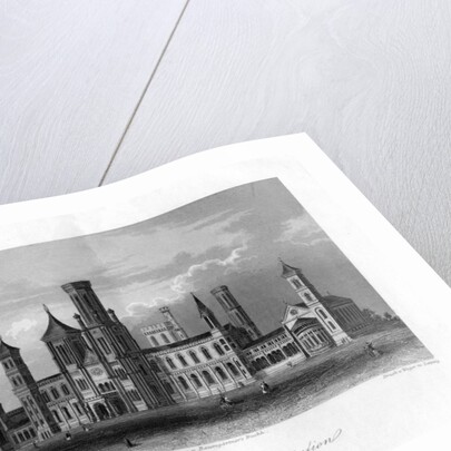 Smithsonian Institution in Washington by A Krausse