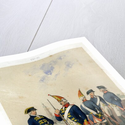 German military uniforms, 1740-1786 ((19th century) by W Korn