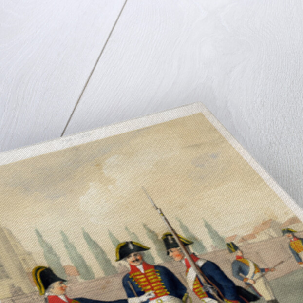 Grenadier guard battalion, 1786-1806 (19th century) by W Korn