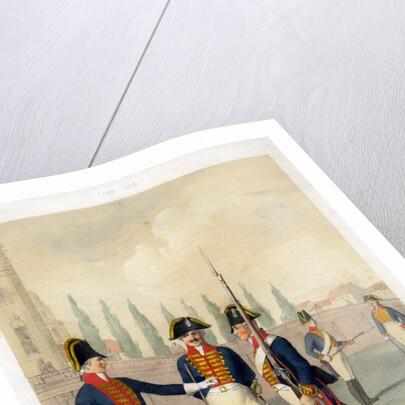 Grenadier guard battalion, 1786-1806 (19th century) by W Korn