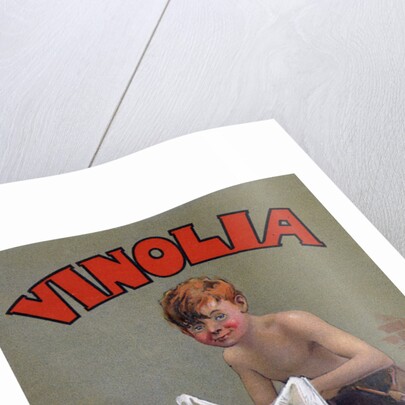 Advert for Vinolia soap by Anonymous