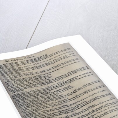 Magna Carta, English charter originally issued in 1215 by Anonymous
