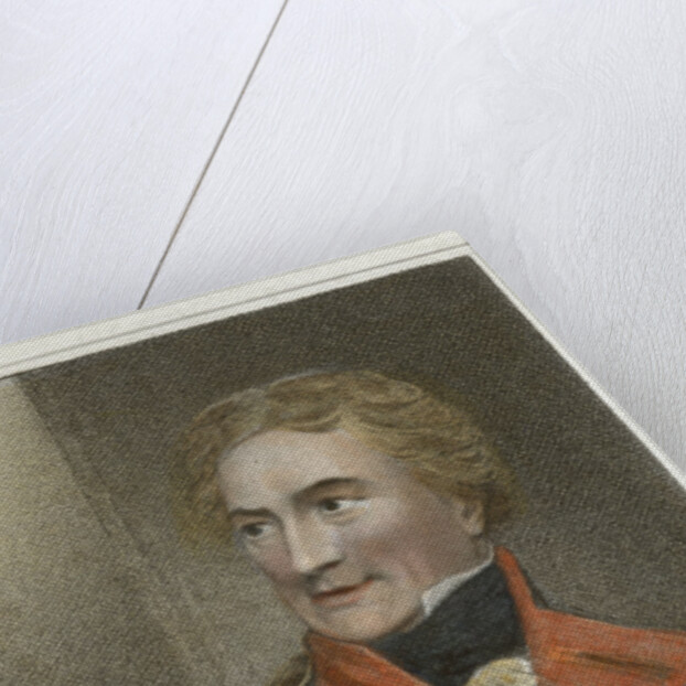 Mr Johnstone as Major O'Flaherty by Thomas Charles Wageman