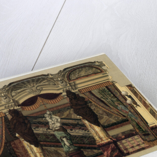 The vestibule of the Hotel de Mt Menier, Paris, France by G Sanier