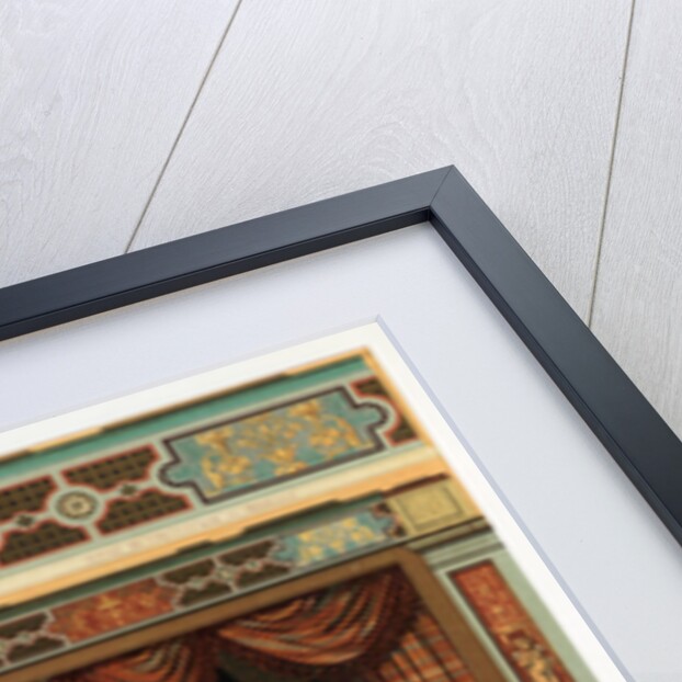 The vestibule of the Hotel du Figaro, Paris, France by G Sanier