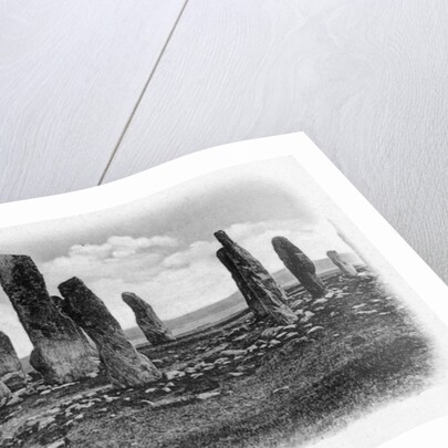 Druidical Stones, Callanish, Isle of Lewis, Western Isles, Scotland by Anonymous