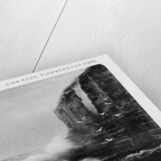 King Rock, Flamborough Head, East Riding, Yorkshire by Raphael Tuck