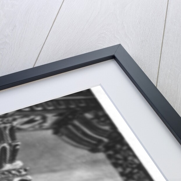 Carved figure in Rami Peram's Pagoda, Ramesvaram, India by Anonymous