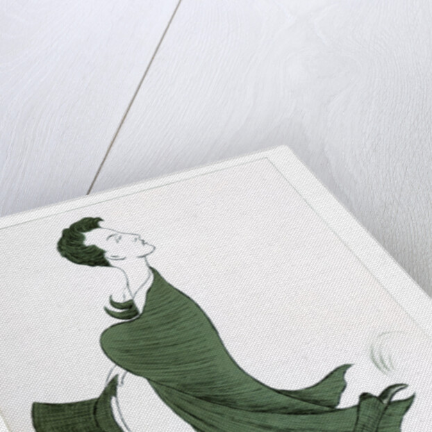 Lord Byron, Shaking the Dust of England from his Shoes by Max Beerbohm