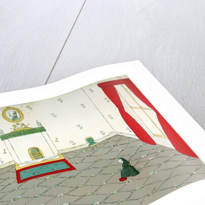 Mr Tennyson, Reading In Memoriam to his Sovereign by Max Beerbohm