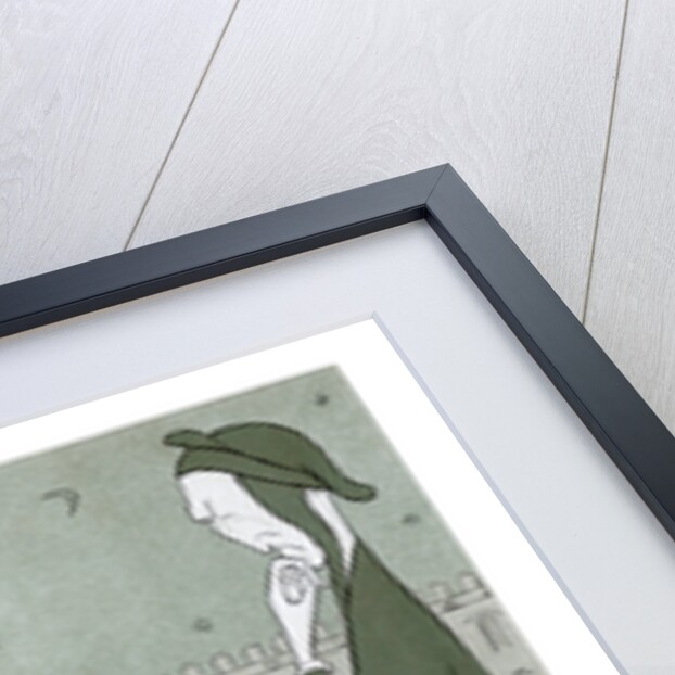 Dante in Oxford; Proctor: 'Your Name And College?' by Max Beerbohm