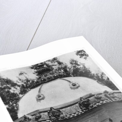 A Badaga temple, Nilgiri Hills, India by Anonymous