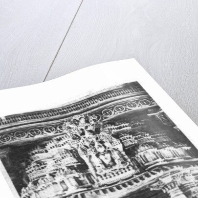 Shrine in a Jain temple, Mount Abu, Rajasthan, India by Anonymous