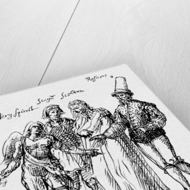 Figures designed by Inigo Jones for the masque of The Fortune Isles by Anonymous