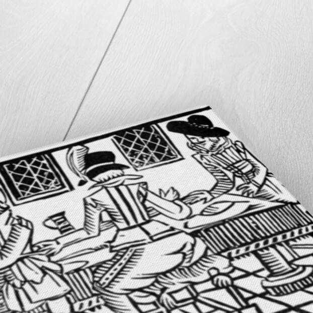 A supper party by Anonymous