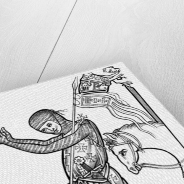 Knight in armour by Anonymous