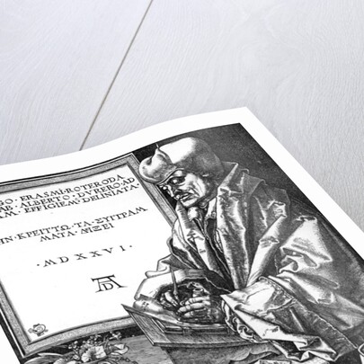 Desiderius Erasmus, Dutch author, scholar and humanist by Anonymous