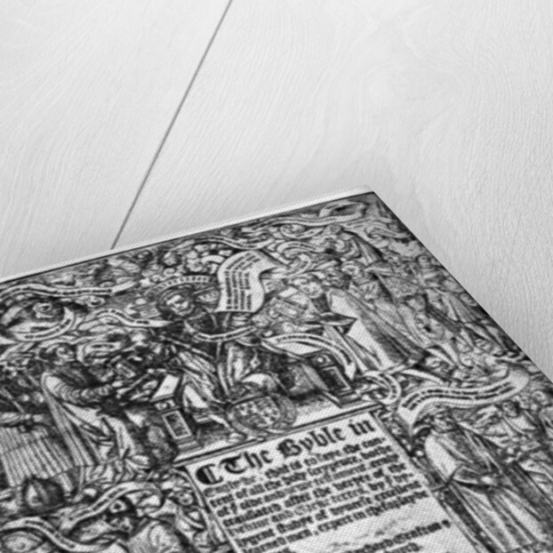 Title page of the Great Bible by Anonymous