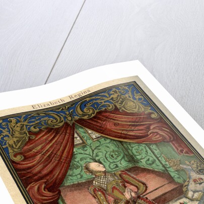 Queen Elizabeth I at prayer by Anonymous