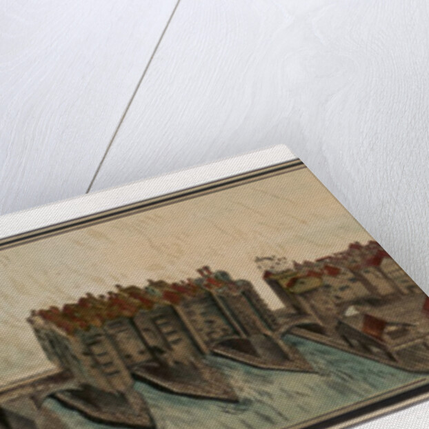 Old London Bridge by Anonymous