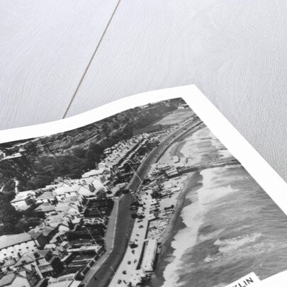 An arial view of the foreshore at Shanklin by Anonymous