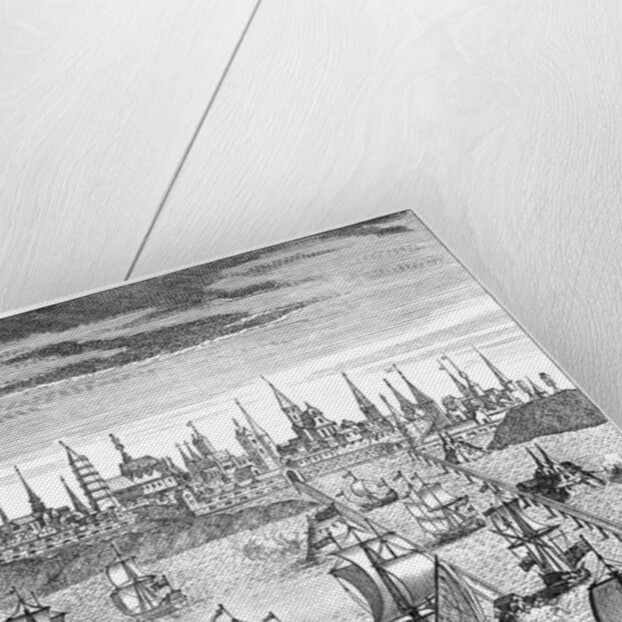 English squadron carrying troops to take possession of Dunkirk by Anonymous