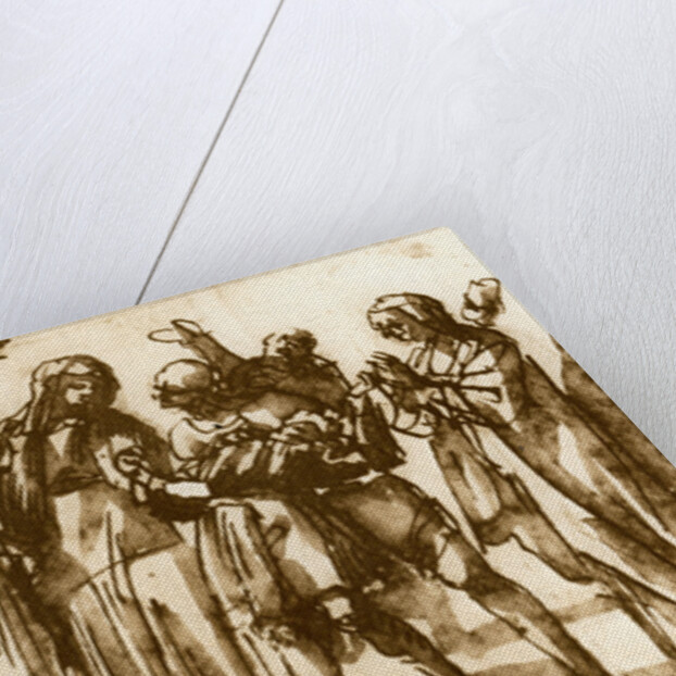 Studies by Luca Signorelli by Luca Signorelli