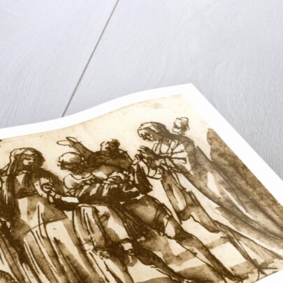 Studies by Luca Signorelli by Luca Signorelli