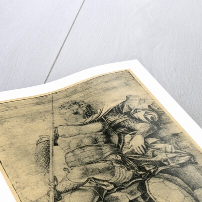 A Sleeping Soldier by Andrea Mantegna