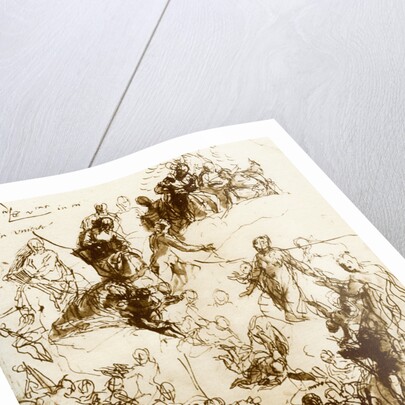 Sketch for the 'Martyrdom of St George' by Paolo Veronese