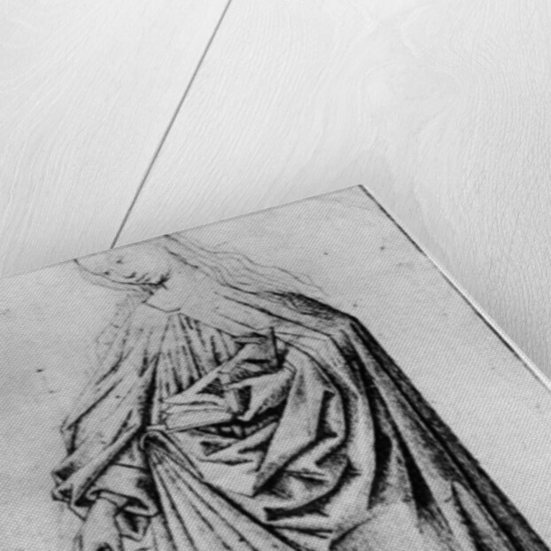 Sketch of a saint by Rogier van der Weyden