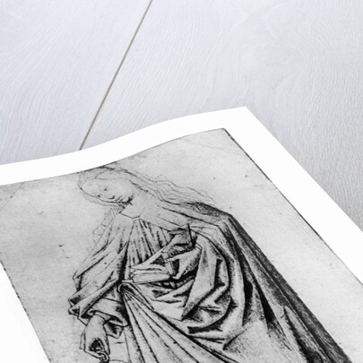 Sketch of a saint by Rogier van der Weyden