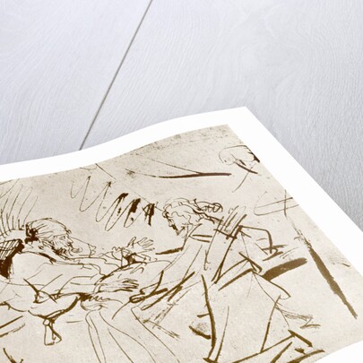 Jacob at Isaac's Bedside by Rembrandt Harmensz van Rijn