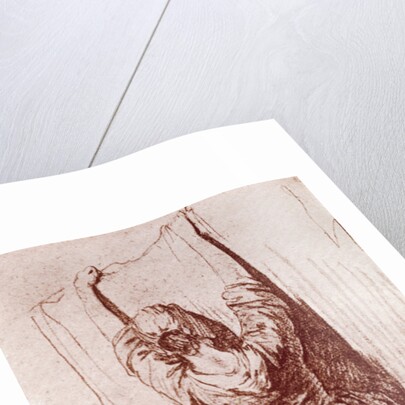 Hanging up the Washing by Jean-Simeon Chardin