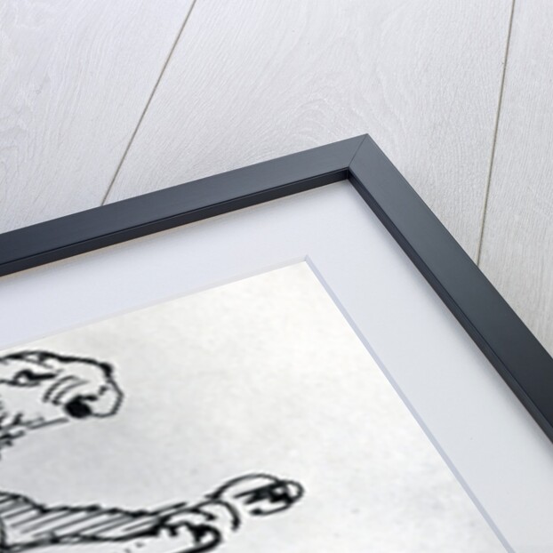 Studies of Panthers by Eugène Delacroix