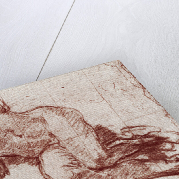 A study of a nude by John Everett Millais