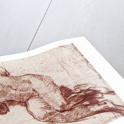 A study of a nude by John Everett Millais