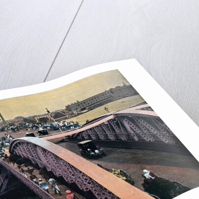 Bridge over the River Hooghly, Calcutta, India by Anonymous