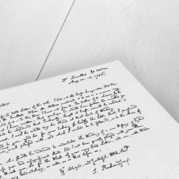 A letter from Samuel Richardson to Dr Smollett by Samuel Richardson