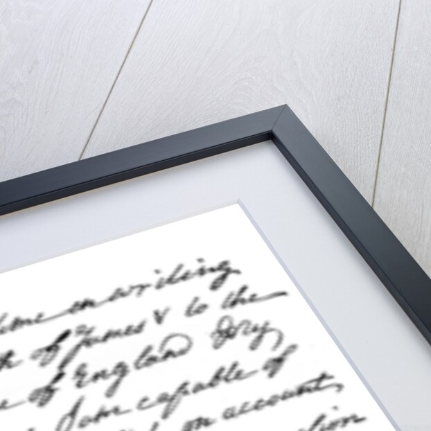 Part of a letter from Dr William Robertson concerning his History of Scotland by William Robertson