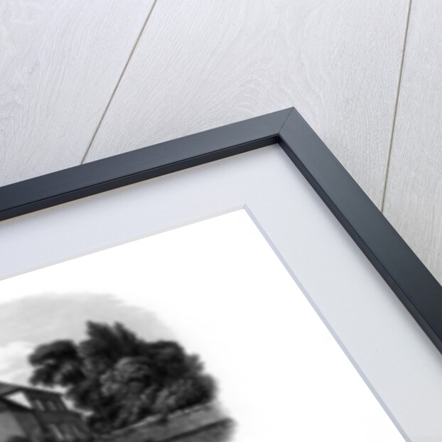 A letter from Reverend James Granger, and a view of his residence at Shiplake by James Granger