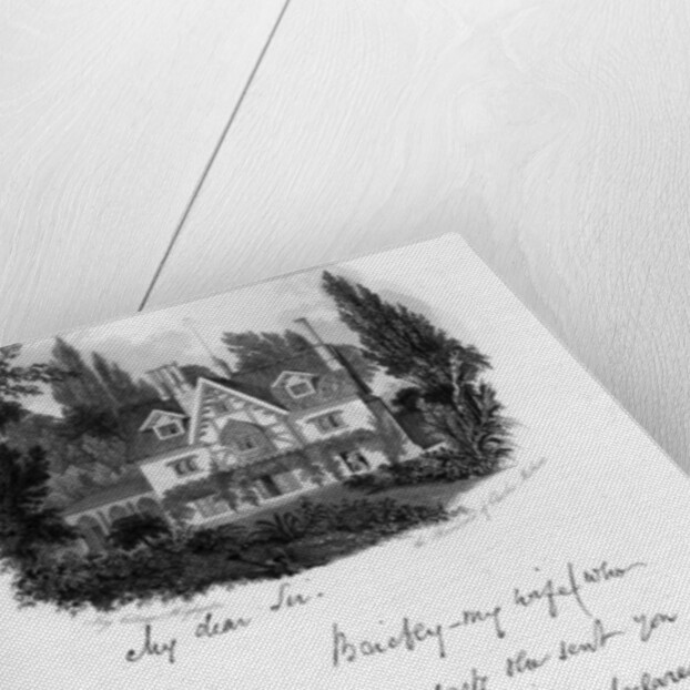 Ivy Cottage, Highgate, residence of Charles Mathews by Anonymous