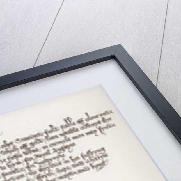 Banner and poem by Anonymous