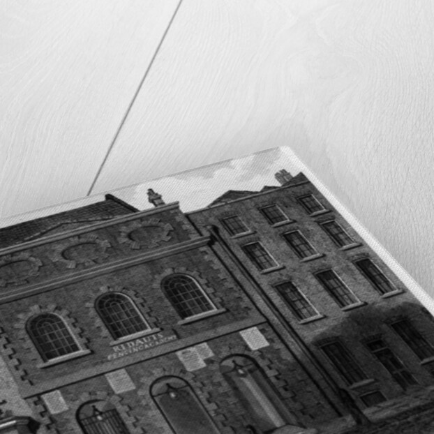 Exterior view of the Italian Opera House, Haymarket by Charles John Smith