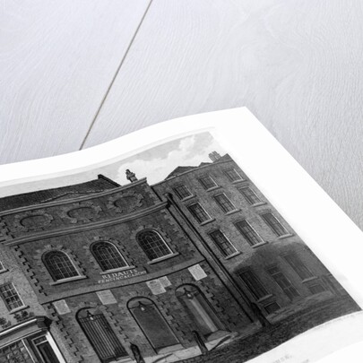 Exterior view of the Italian Opera House, Haymarket by Charles John Smith