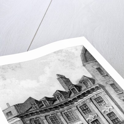 Residence of John Hoole, Great Queen Street, Lincoln's Inn Fields, London by C J Smith