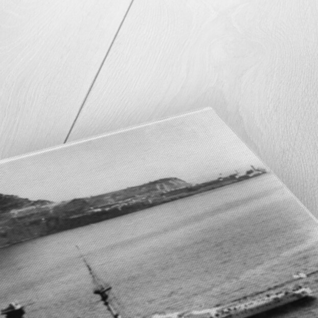 Battleship HMS Revenge off Gilbralter by Anonymous