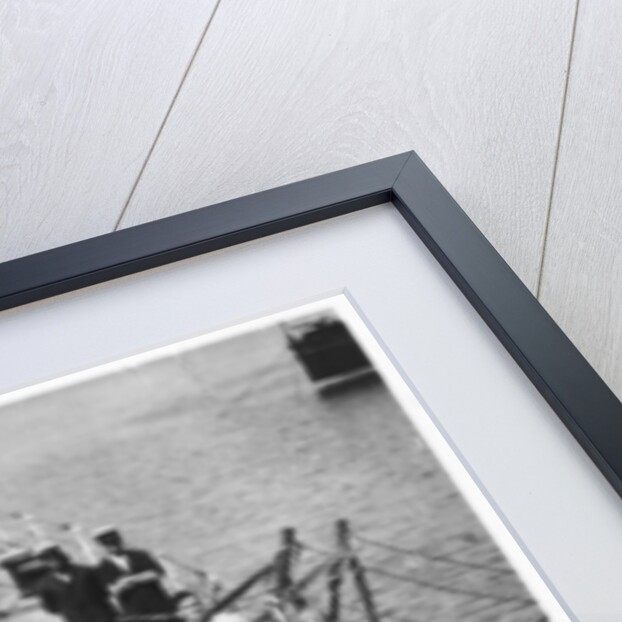 Physical jerks; exercise on board HMS Devonshire by Anonymous